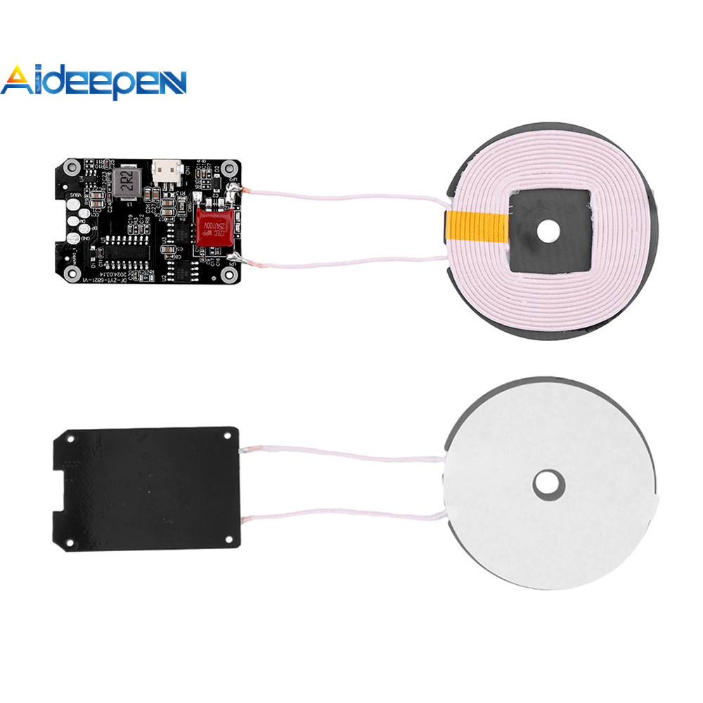 Aideepen 20W High Power Wireless Fast Charging Pcba เครื ่ องส ่ งสัญญาณโมดูล 5V9V12V แหล ่ งจ ่ ายไฟ