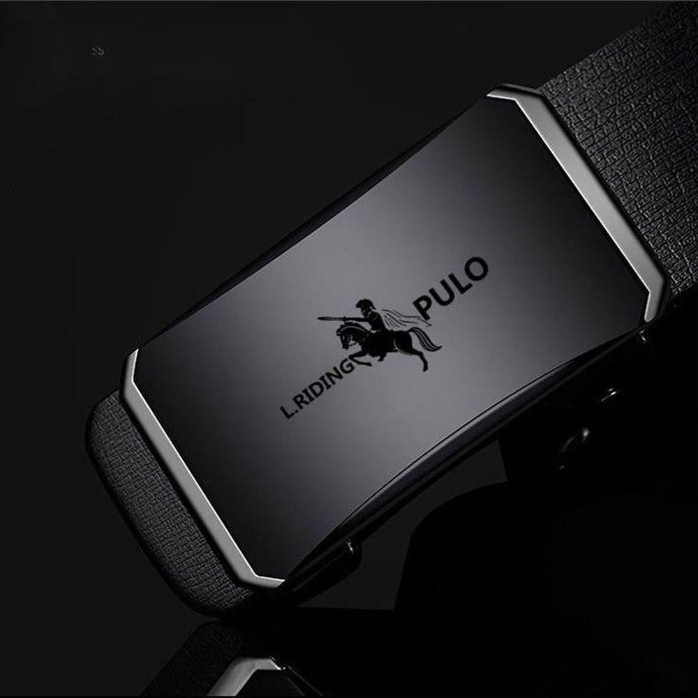 เฟล เข็มขัดหัวเข็มขัดอัตโนมัติ, เข็มขัดหนังธุรกิจ ผู้ชาย ดีไซน์หรู, สายรัดเอวโลหะ - รูปที่ 5