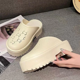 Seller Mall รองเท้าแฟชั่นผู้หญิง กันลื่น พื้นหนา6cm รองเท้า เบามากๆ ยางEVAแท้ๆ ไซส์ 36-41