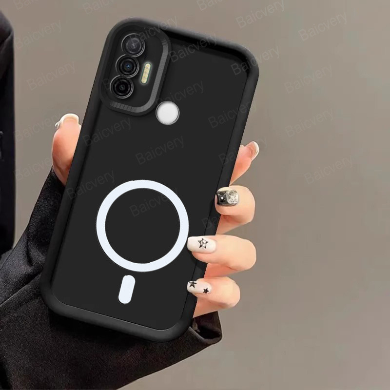 เคสโทรศัพท์ Tecno Spark 7T KF6p / Spark 7 KF6 KF6j KF6i KF6k KF6m KF6h KF6n PR651 คุณภาพสูงแม่เหล็กไ