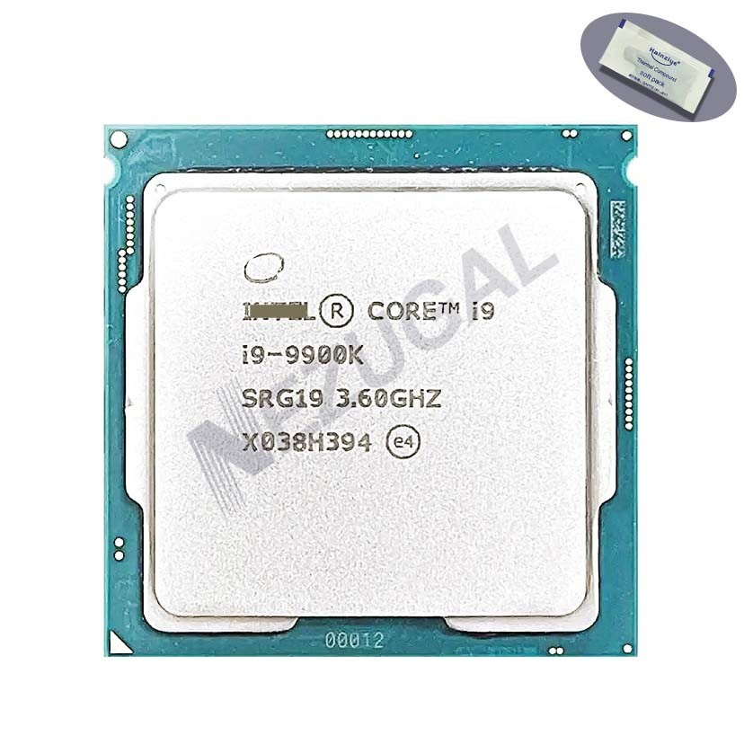 I9-9900K I9 9900K SRELS SRG19 3.60 สูงสุด 5.00 Ghz แปด Core 16M 95W LGA1151 โปรเซสเซอร์ CPU