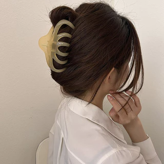 1 ชิ ้ นขนาดใหญ ่ Elegant Lady สาวเกาหลี Grips Hairpin Hairclips อุปกรณ ์ เสริมผม