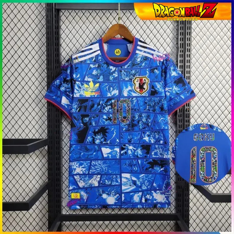เสื้อเจอร์ซีย์ญี่ปุ่น 2024 แฟน ๆ เสื้อฟุตบอลดราก้อนบอล ฉบับที่