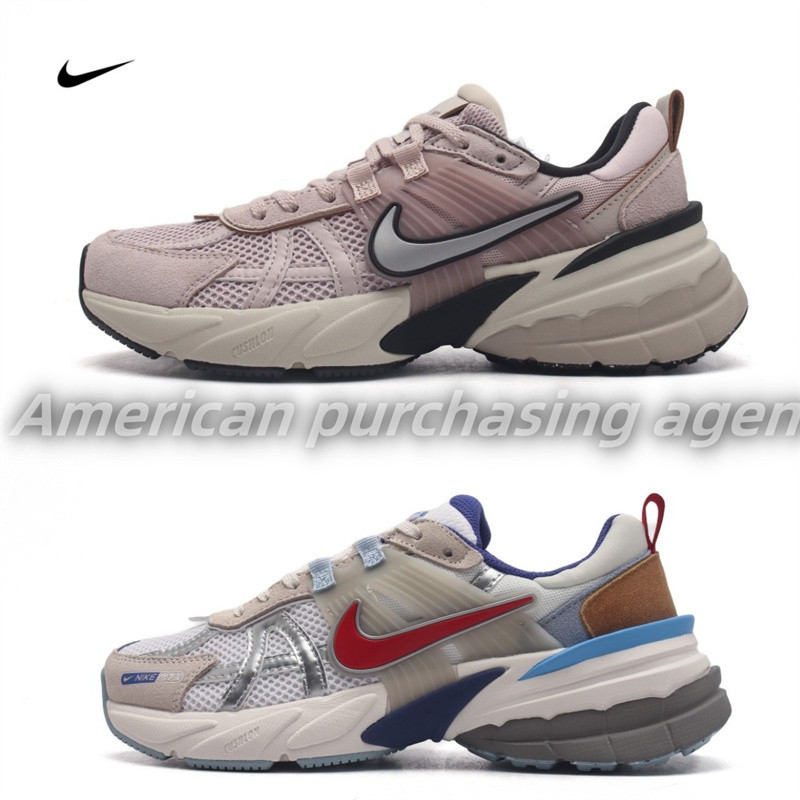 【💯 เคาน์เตอร์ของแท้】Nike V2K Run