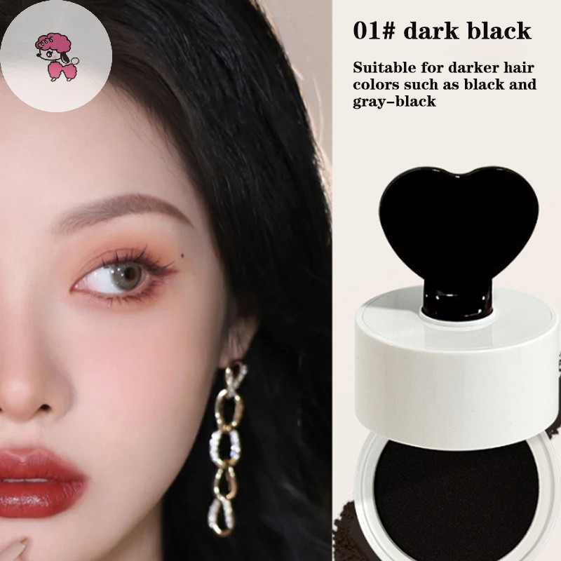 Grl 1PCS Hairline Powder Hair Root Cover Up น้ําธรรมชาติทันทีดัดแปลงซ่อมผม Shadow Powder แต่งหน้าผมคอนซีลเลอร์ TH
