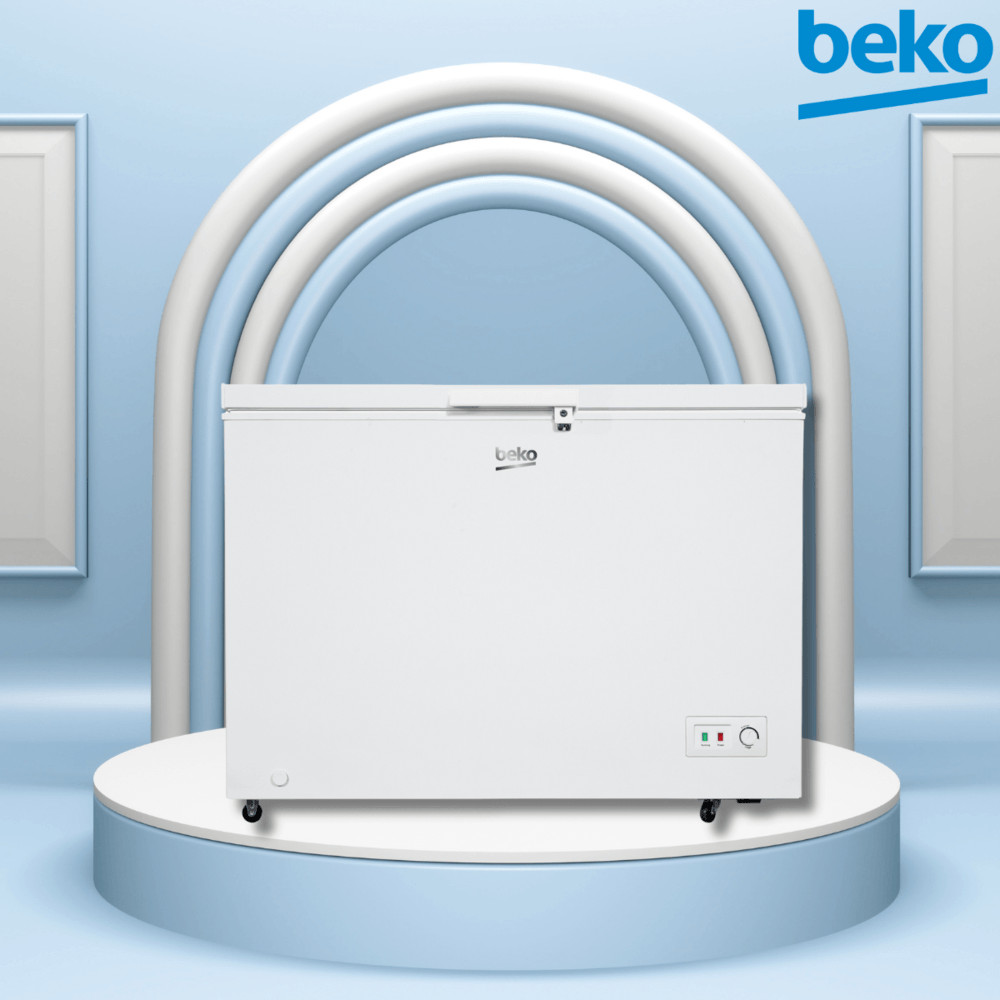 GlobalHouse BEKO ตู้แช่แข็งขนาด 11.2 คิว CF316WT สีขาว สินค้าของแท้คุณภาพดี