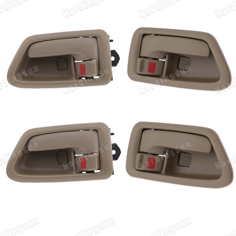 69205a10e0 69278-33020 4/2/1 ชิ ้ นซ ้ ายและขวามือจับประตูสําหรับ Toyota Camry 1997, 1998, 1999, 2000, 2001 6927833020