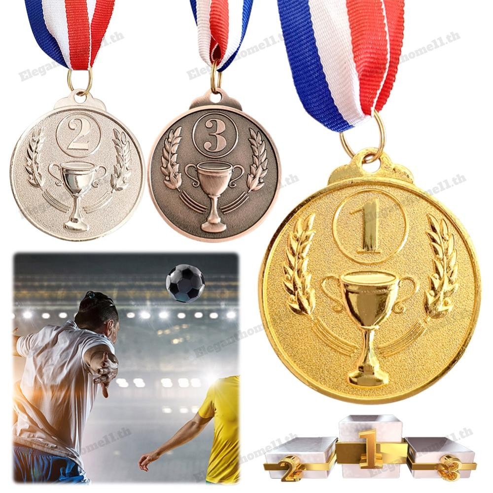 Trophy Medal Gold Silver Bronze Medal รางวัลผู ้ ชนะเกมกลางแจ ้ งของที ่ ระลึกของขวัญ