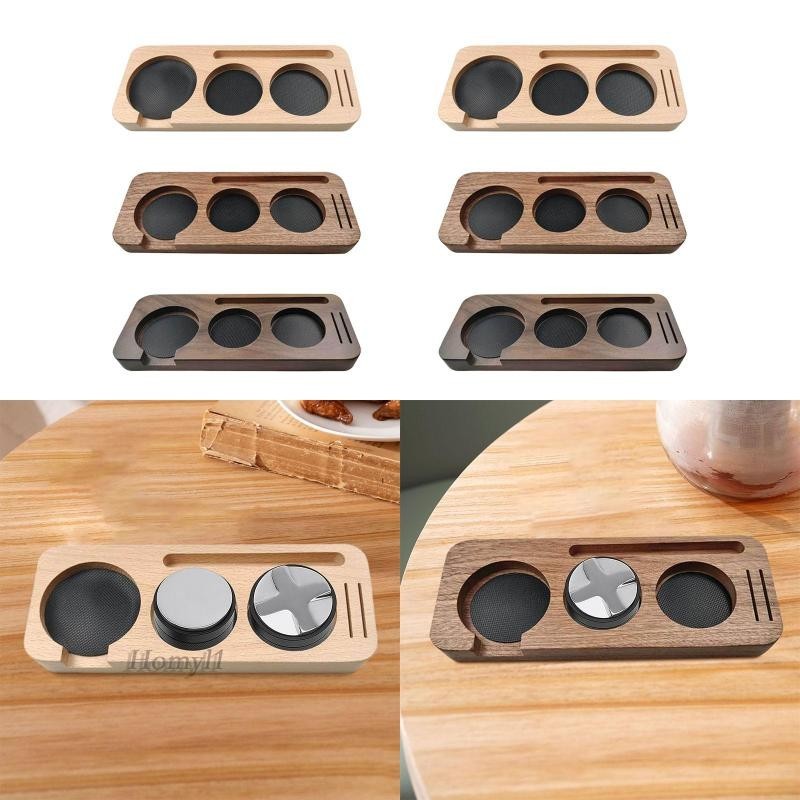 [Homyl1 ] Espresso Tamper Stand , ที ่ วางกาแฟ , คอนเทนเนอร ์ อเนกประสงค ์ , 3 รู