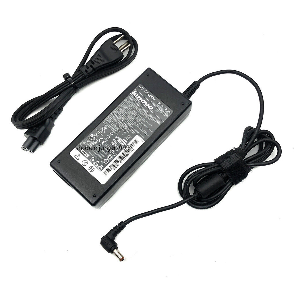 ของแท ้ Lenovo 19.5V 6.15A 120W AC Power Adapter Charger สําหรับ IdeaPad Y400 Y500 Y560 Y580 Y40p