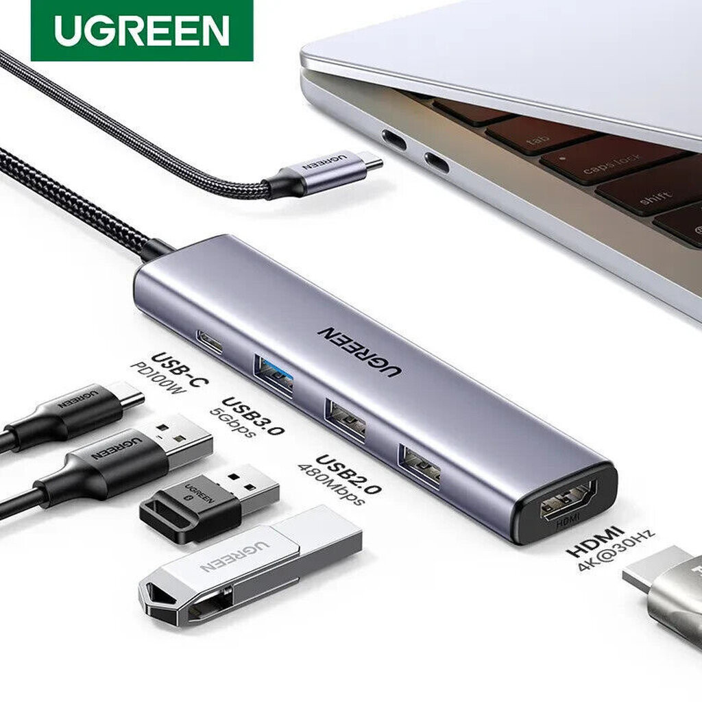 UGREEN Type-C to 5-in-1 multi-function docking