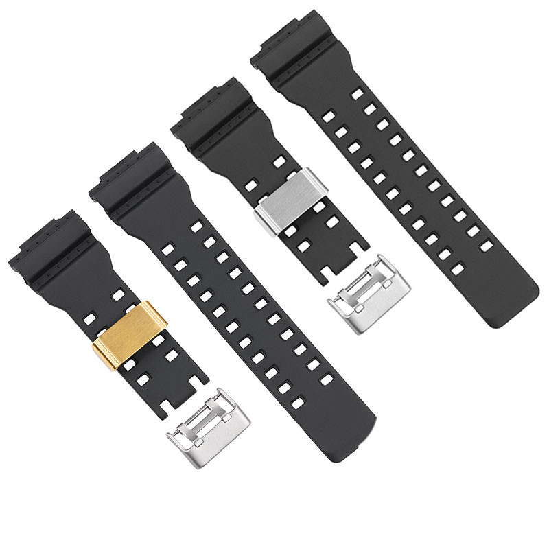 สายนาฬิกาแหวนสแตนเลส Locker Loop สําหรับ Casio G-shock DW5600 GWM5610 GA110 GG1000 18 มม.20 มม.22 มม.24 มม.นาฬิกา Keeper Loop ผู้ถือแหวน Watchband Fastener Fixing แหวน