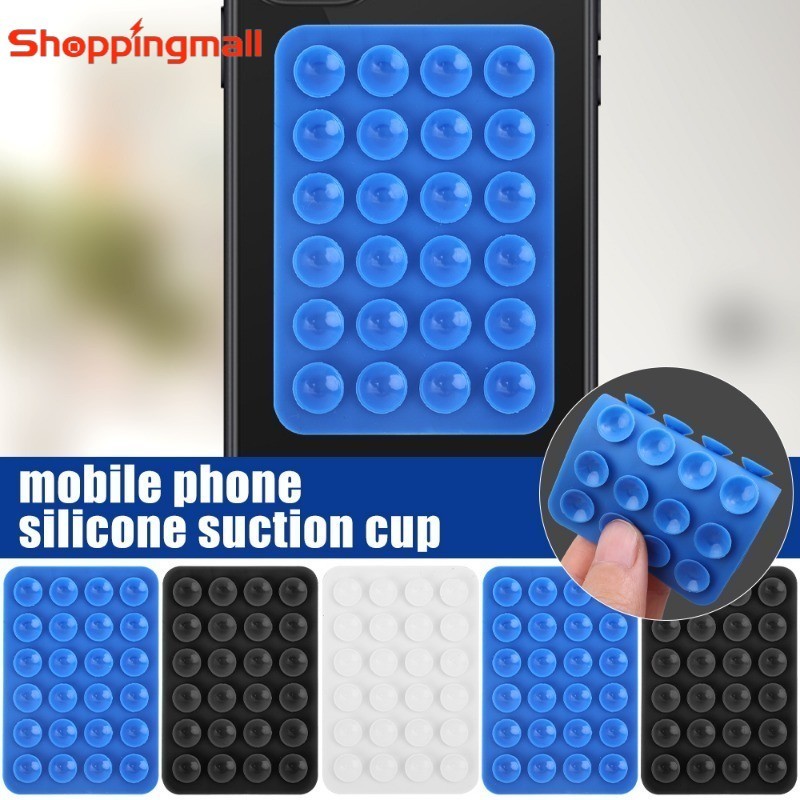 [ราคาขายส่ง] 1/3 ชิ้นสมาร์ทโฟนสากลแท็บเล็ตด้านหลัง Self-Adhesive Anti-slip Pad-แบบพกพาโทรศัพท์มือถือคงที่ซิลิโคนดูดถ้วยสติกเกอร์