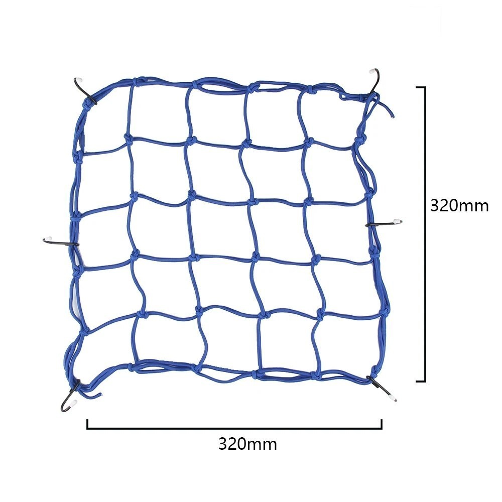 BC Universal 6 Hooks Motorcycle Fuel Tank Luggage Cargo Mesh Helmet Net For Tenere 700 For Honda NC7