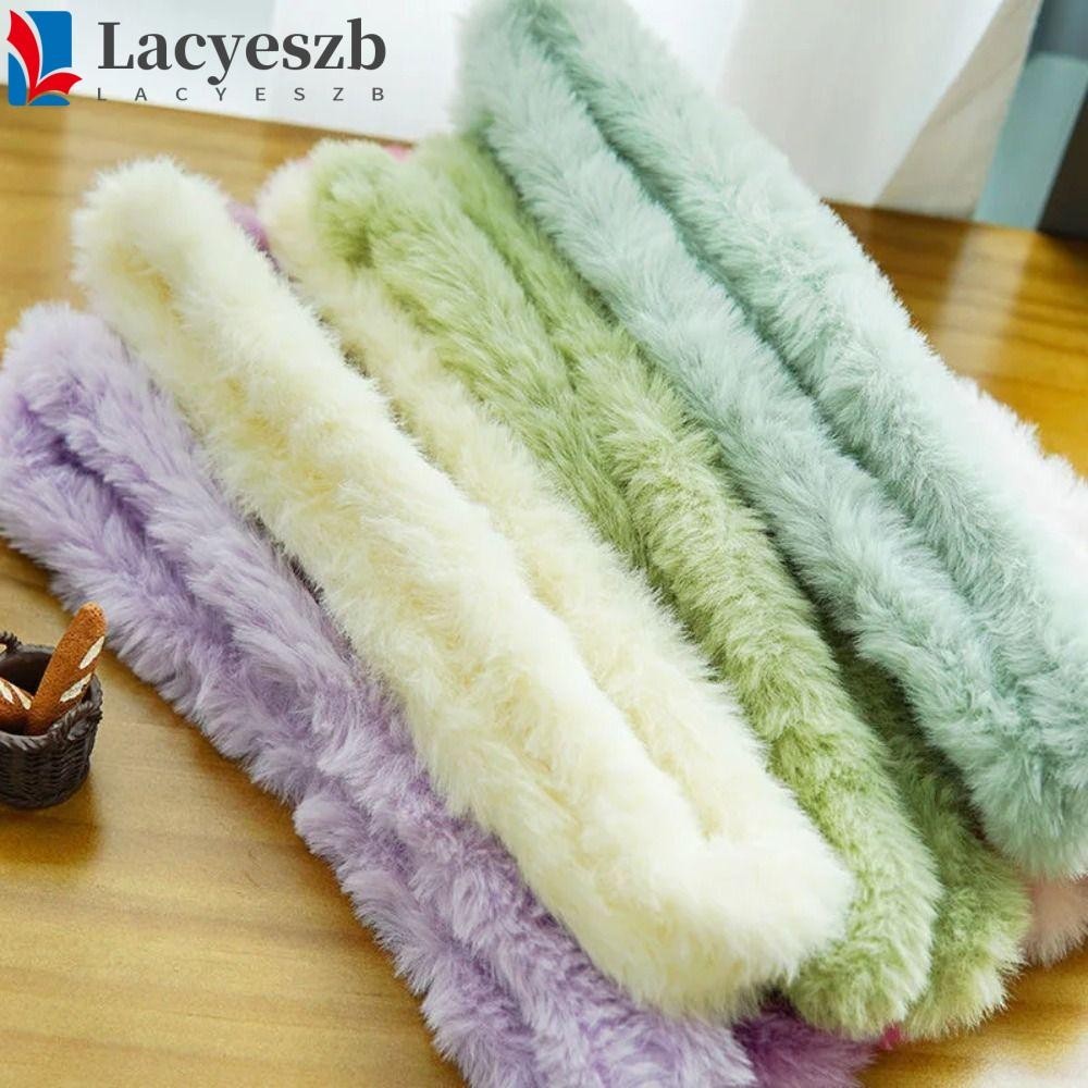 Lacyeszb กระต่ายตุ๊กตาลวดเหล็ก Strip Stick, ตุ๊กตายัดไส้วัสดุทําด้วยมือที่มีสีสัน Twist Wire Sticks, Furry Hand Craft 20 มม.ขนสัตว์ยาว Chenille Sticks ตกแต่งบ้าน