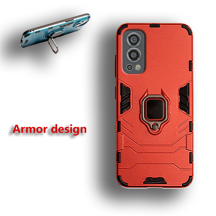 Oneplus Nord 2 5G DN2101 DN2103 Heavy Duty Military Grade Hard Protection Shock Proof Grip | ฝาหลังเ