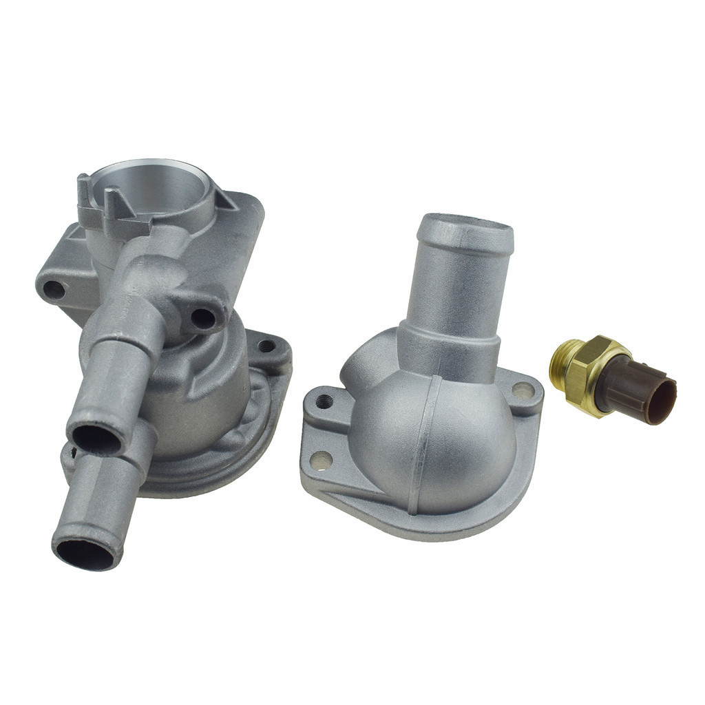 อลูมิเนียมเครื่องยนต์ Coolant Thermostat/ที่อยู่อาศัย/เซ็นเซอร์สําหรับ Honda Civic 1.6L 1996-2000 19