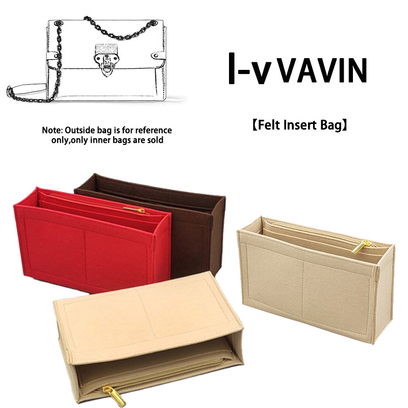 Yoomee สําหรับ lv Vavin BB PM Bag Organizer ใส่แต่งหน้า Divider Shaper Protector ช่องด้านใน