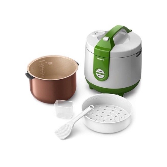 ข้าวหอม Philips หม้อหุงข้าว หม้อหุงข้าวอุ่นทิพย์ ความจุ 2 ลิตร รุ่น HD3119/35 ของแท้ พร้อมรับประกัน 