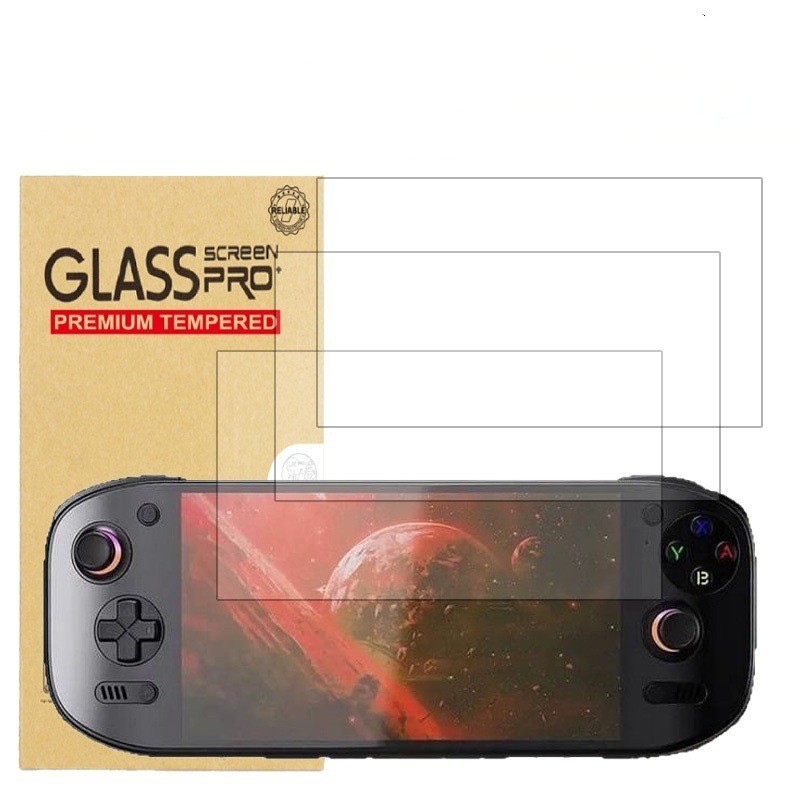 สําหรับ Odin 2 Portal กระจกนิรภัยป้องกันหน้าจอฟิล์มสําหรับ Odin2 Portal คอนโซลกระจกนิรภัยฟิล์มเกมอุป