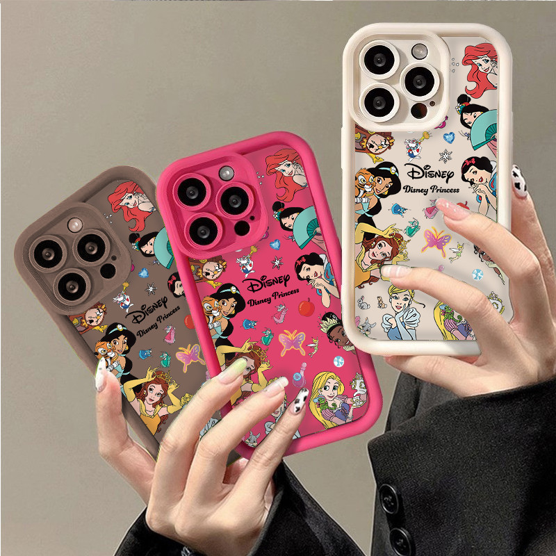 FORเคส IPhone 12 13 14 XR 11 7Plus 12 15 Pro Max 11 Pro Max X XS Max 15 14 7 Plus SE 2020 ภาพตัวการ์ตูนน่ารักๆ หลากสี