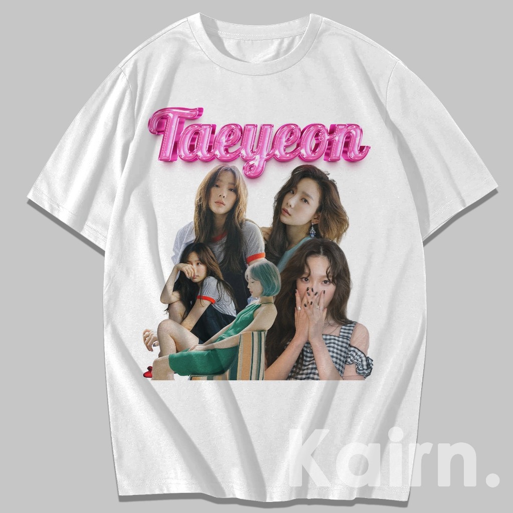 Kairon - เสื้อยืด Taeyeon Bootleg / เสื้อยืด Taeyeon SNSD / เสื้อยืด Kpop / แฟนๆ S-5XL