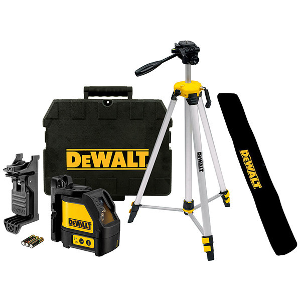 แท้ 💯DEWALT เครื่องวัดเลเซอร์ DW088KTP Cross Line 50M เครื่องวัดเลเซอร์แนวเส้นกากบาท เส้นข้าง เครื่อ