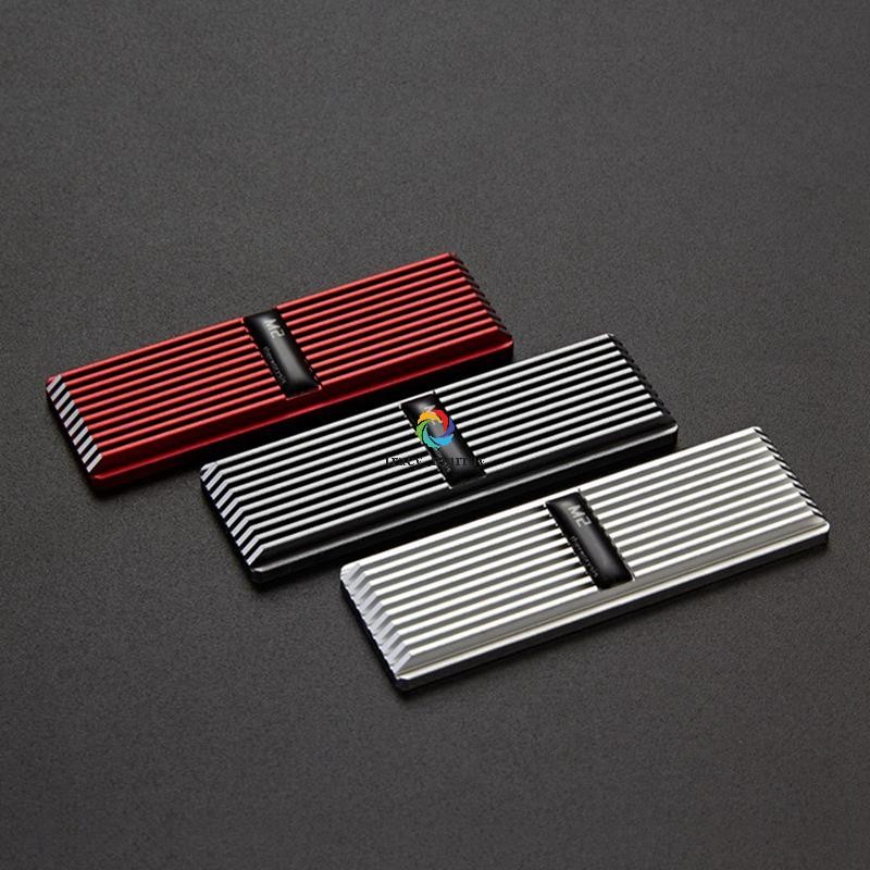 tracy_murray M2 ฮีทซิงค์กระจายความร้อนหม้อน้ํา M.2 Cooling Heat Sink สําหรับ NVME NGFF M.2 2280 SSD ฮาร์ดไดรฟ์