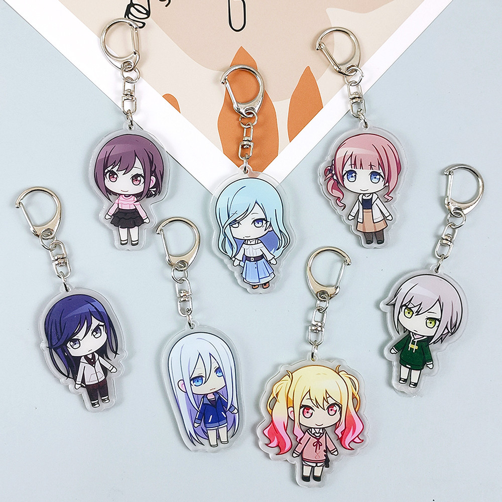 อะคริลิคอะนิเมะพวงกุญแจโครงการ เซไก จี้สองด้านกระเป๋าเป้สะพายหลังเครื่องประดับเพื่อนของขวัญ - รูปที่ 2