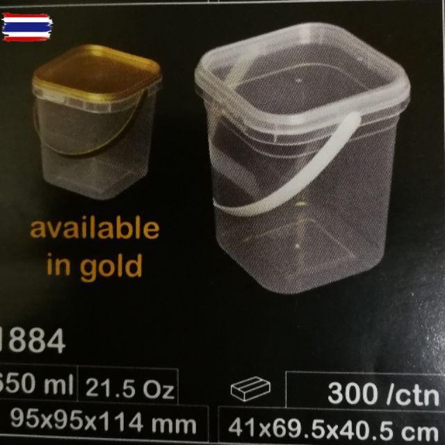กระปุกพลาสติกฝาซืล1884