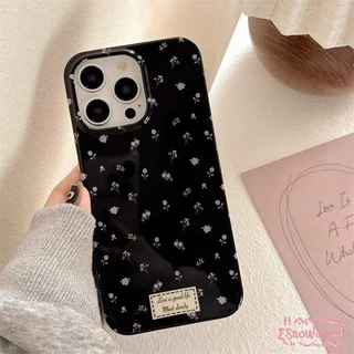 เคส Oppo A17 A18 A7 A53 A31 A57 A54 A58 A76 A15 A16 A74 A3s A38 A16K A9 A54s Reno 5 10 ดอกไม้โรแมนติกสีโปร่งใส