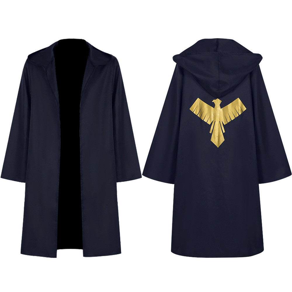 อะนิเมะ Mashle: Magic และกล้ามเนื้อคอสเพลย์เครื่องแต่งกาย Lemon Irvine Cos Magic ชุดนักเรียนเสื้อคลุ