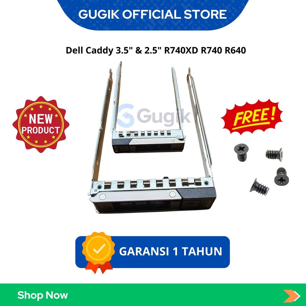 ขายึดถาดแคดดี้ Dell 3.5" & 2.5" R740XD R740 R640