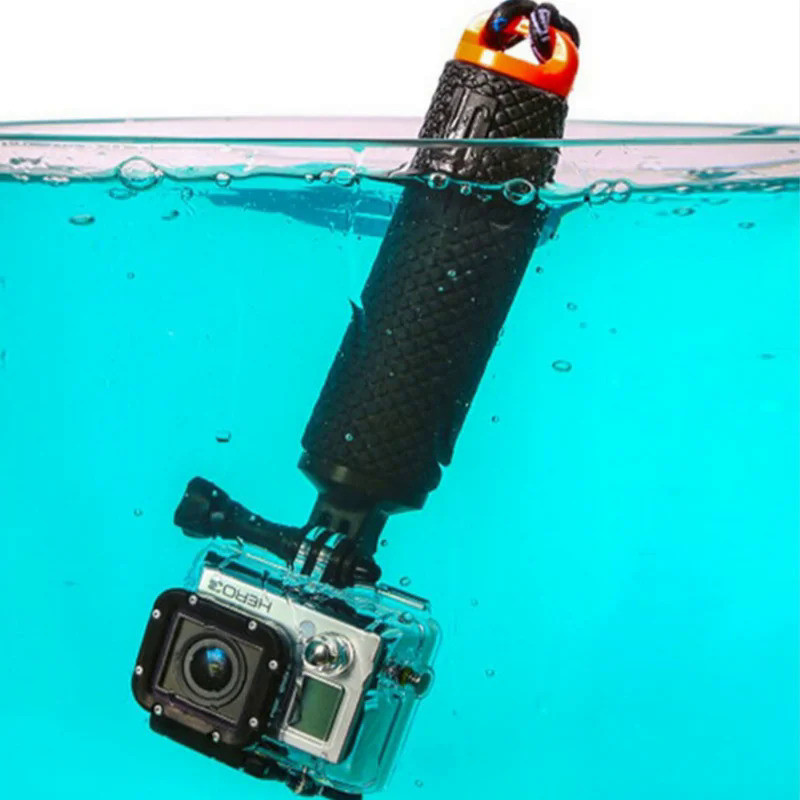 ที่จับลอยน้ำสำหรับกล้อง Go Pro Gopro Hero 8 7 6 5 4 Xiaomi Yi 4K SJ4000 SJ5000