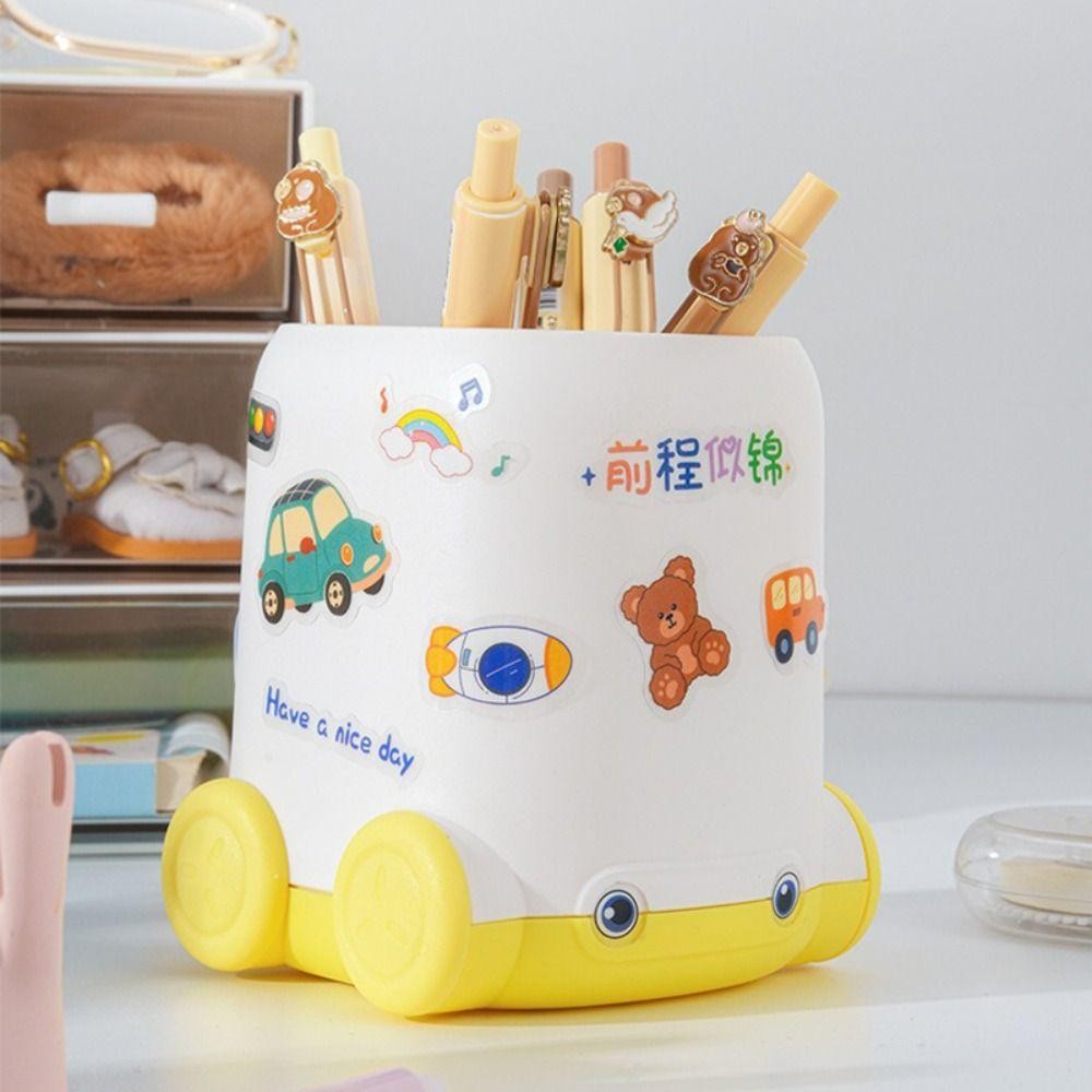 ต้อง ที่ใส่ปากกา,ความจุขนาดใหญ่รถรูปร่างภาชนะปากกา,มัลติฟังก์ชั่สก์ท็อปออแกไนเซอร์โรงเรียนสํานักงาน - รูปที่ 3