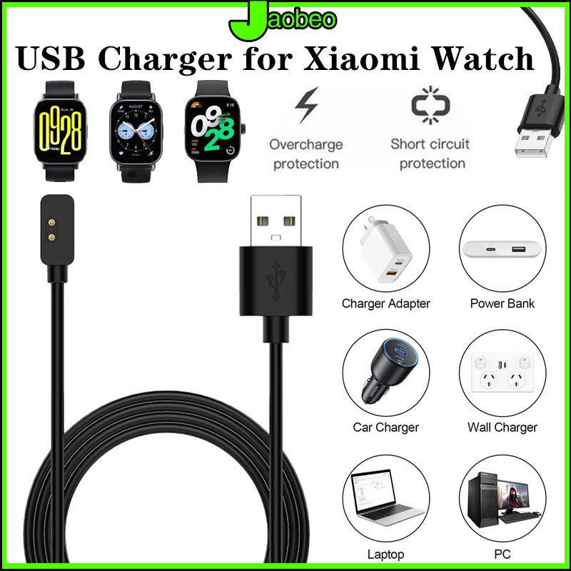 สายชาร์จ USB for Redmi Watch 5 Active/Lite /Redmi Watch 6 5 4 3 Xiaomi Mi Band 10 9 8/Active/Pro Xiaomi นาฬิกาอัจฉริยะ