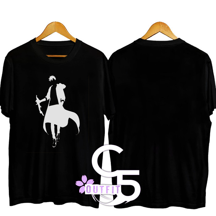 SUNG JIN WOO TSHIRT - SOLO LEVELING JIN WOO SHADOW SILHOUETTE - 2.4,6,10