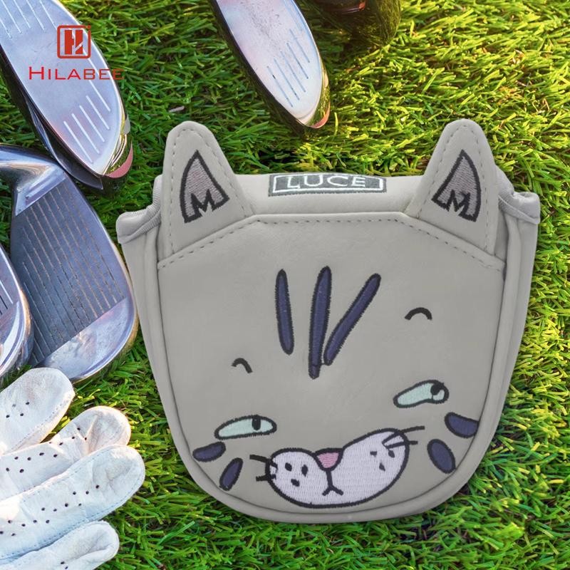 Hilabee Golf Putter Cover Protector Golfer Gift Wear Resistance Portable Cute Lightweight - รูปที่ 3