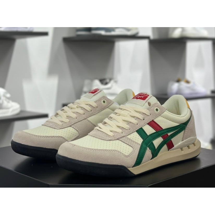 Onitsuka Tiger ULTIMATE 81 EX BIRCH KALE 1183B510 203 รองเท้าผ้าใบ ขนาดรองเท้า