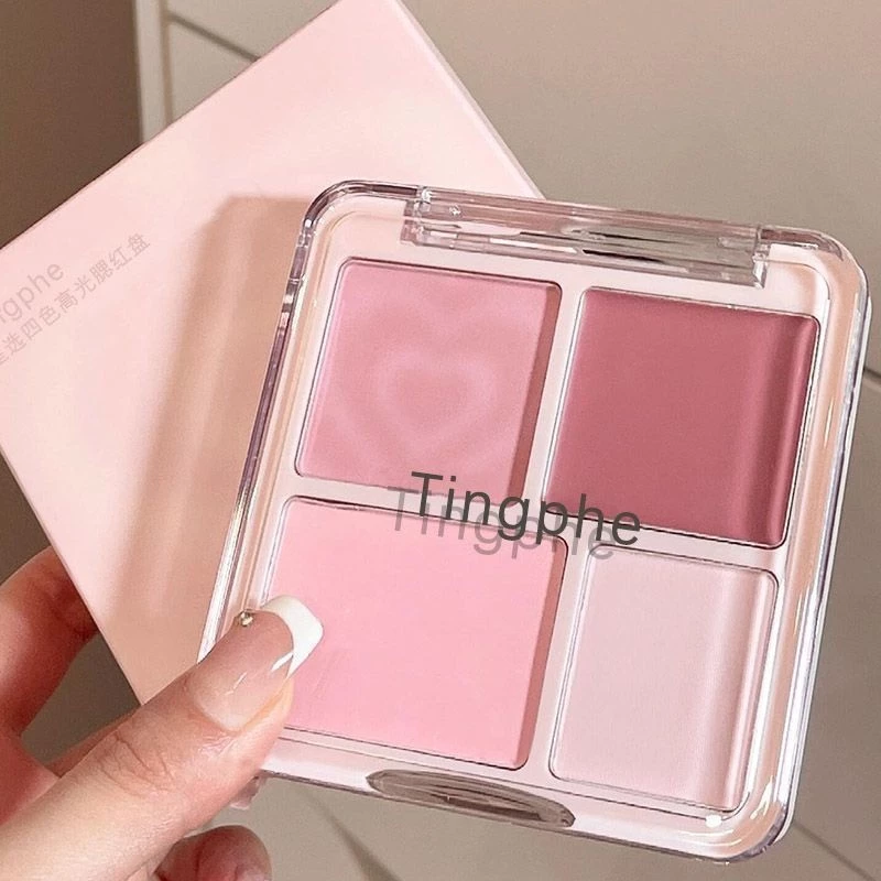 shiny.girl บลัชออน 4 สีเนื้อแมตต์ เม็ดสีชัด ติดทน thumbnail 4