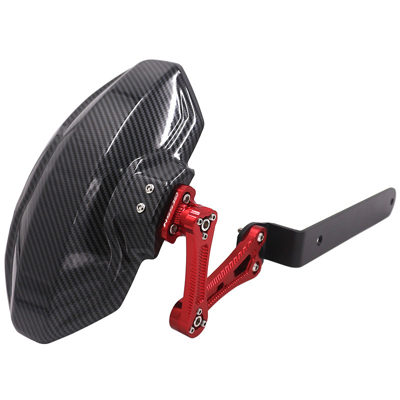 เหมาะสำหรับฮอนด้า ADV350 Forza NSS350บังโคลนหลังคาร์บอนไฟเบอร์แบบด้านหลังกลับสาดยามโคลนพนัง - รูปที่ 3