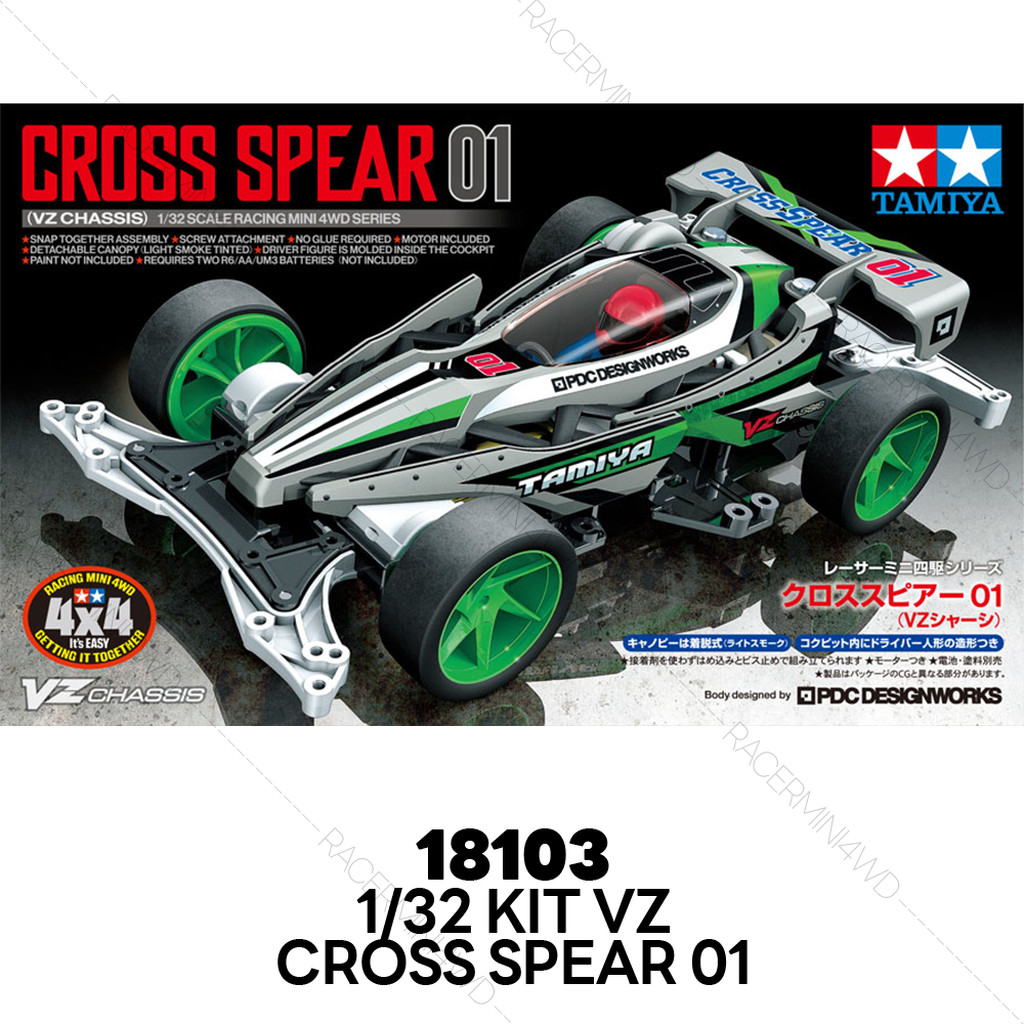 TAMIYA Cross Spear 01 (VZ Chassis) 18103
