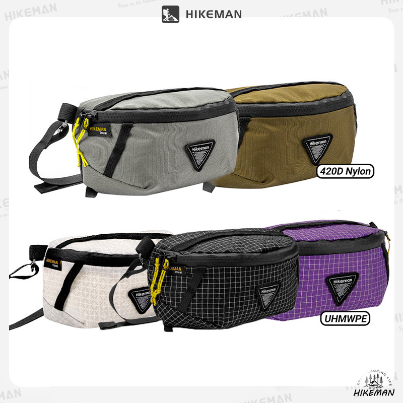 Outdoor Zip Pack UHMWPE Travel Tactical กระเป๋าคาดเอวน้ําหนักเบา HIKEMAN