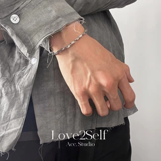 Lvoe2Self S046 -6 สแตนเลส Mobius สร้อยข้อมือผู้ชาย Non Tarnish สร้อยข้อมือสําหรับผู้ชายและผู้หญิง