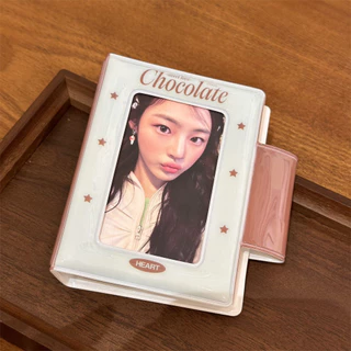 อัลบั้มรูปโพลารอยด์ ประดับโบว์ ขนาด 10 ซม.