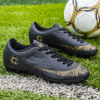 Bayi การจัดส่งภายใน 24 ชั่วโมง เด็กๆ 32-43 รองเท้าฟุตบอล Soccer Shoes FG