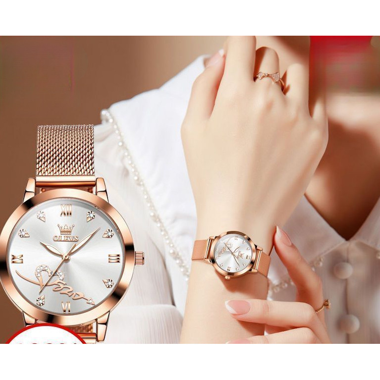 Oris Swiss Oris นาฬิกาผู้หญิง520ของขวัญระดับไฮเอนด์ควอตซ์เรียบง่ายกันน้ำเรืองแสงของขวัญวันเกิด