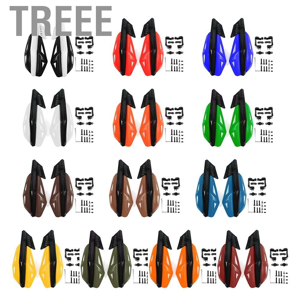 Treee Dirt Bike Hand Guards Handguards  Motorcycle Guard 7/8in 22mm ABS Fall Resistant Protector Universal for Electric