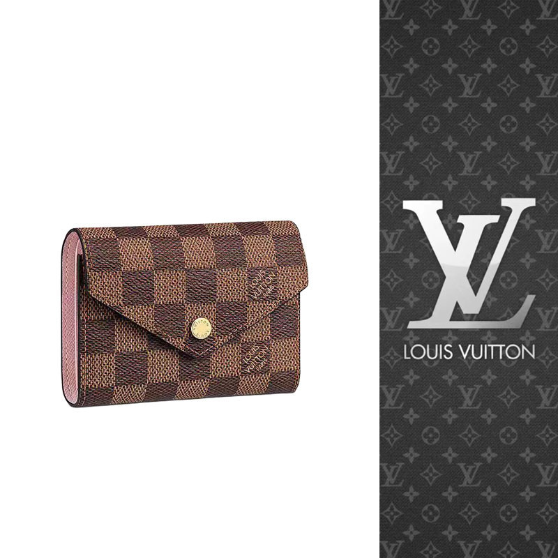 Louis Vuitton Victorine Wallet กระเป๋าสตางค์สุภาพสตรี Classic Card Holder M62472