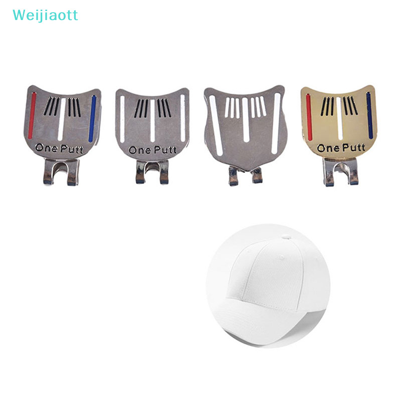 【Weijiaott】เครื่องหมายลูกกอล์ฟ แบบแม่เหล็ก ลาย One Putt【AO】